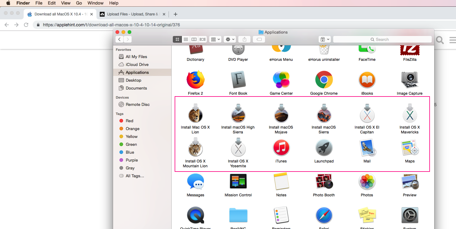Download mac os 10.9 installer windows 10